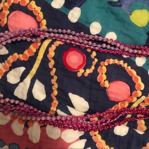 Roberta Roller Rabbit pink/purple wrap necklace.